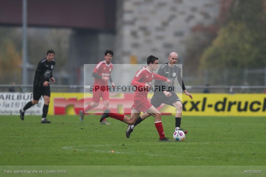Fundamentum Sportpark, Karlburg, 09.11.2025, sport, action, Fusball, BFV, 17. Spieltag, Kreisliga Würzburg Gr. 2, TuS Frammersbach II, TSV Karlburg II - Bild-ID: 2523020