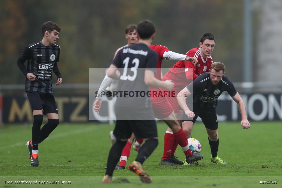 Fundamentum Sportpark, Karlburg, 09.11.2025, sport, action, Fusball, BFV, 17. Spieltag, Kreisliga Würzburg Gr. 2, TuS Frammersbach II, TSV Karlburg II - Bild-ID: 2523022