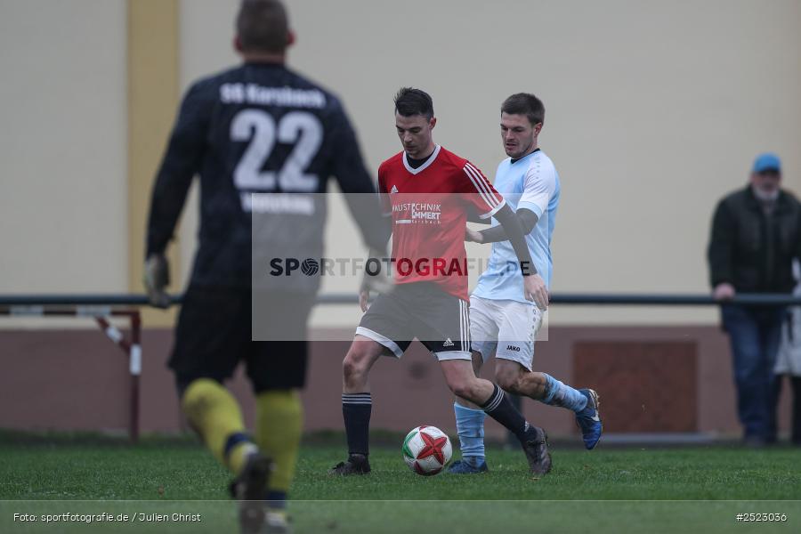 Sportgelände, Karsbach, 09.11.2025, sport, action, Fusball, BFV, 17. Spieltag, Kreisklasse Würzburg Gr. 3, SV Trennfeld, SG1 FC Karsbach - Bild-ID: 2523036