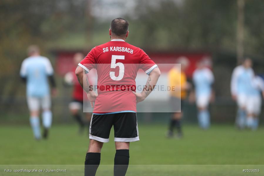 Sportgelände, Karsbach, 09.11.2025, sport, action, Fusball, BFV, 17. Spieltag, Kreisklasse Würzburg Gr. 3, SV Trennfeld, SG1 FC Karsbach - Bild-ID: 2523053