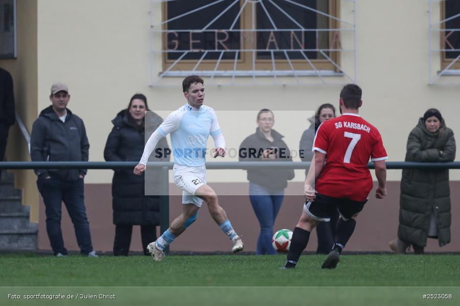Sportgelände, Karsbach, 09.11.2025, sport, action, Fusball, BFV, 17. Spieltag, Kreisklasse Würzburg Gr. 3, SV Trennfeld, SG1 FC Karsbach - Bild-ID: 2523058