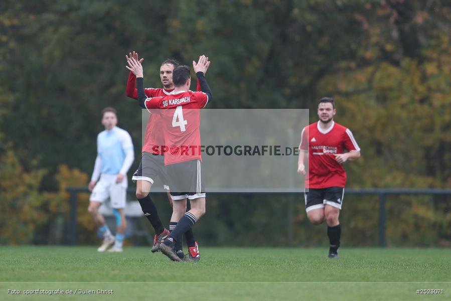 Sportgelände, Karsbach, 09.11.2025, sport, action, Fusball, BFV, 17. Spieltag, Kreisklasse Würzburg Gr. 3, SV Trennfeld, SG1 FC Karsbach - Bild-ID: 2523071