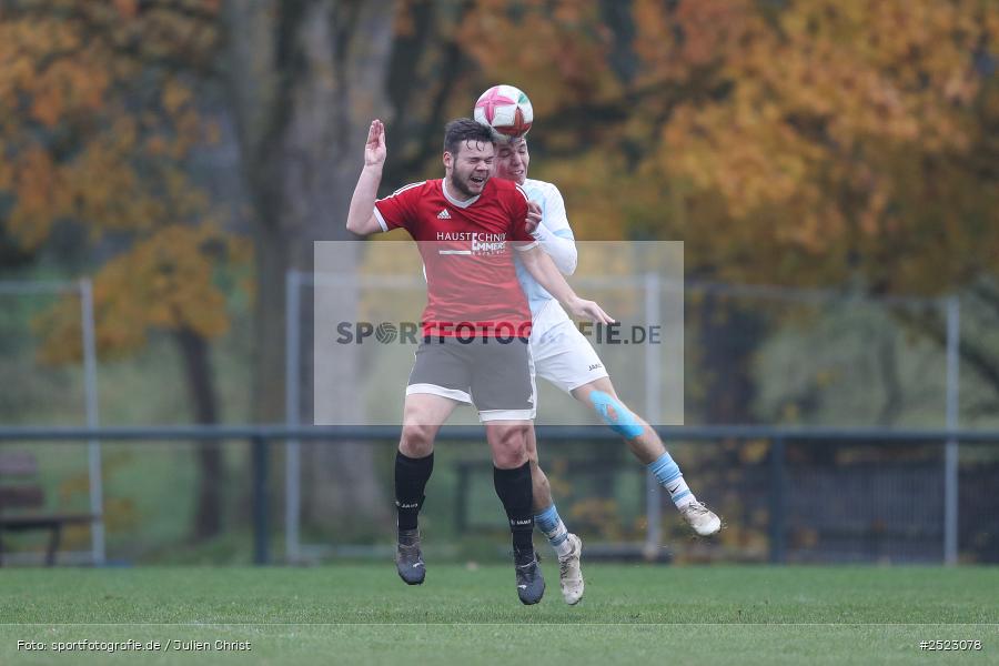 Sportgelände, Karsbach, 09.11.2025, sport, action, Fusball, BFV, 17. Spieltag, Kreisklasse Würzburg Gr. 3, SV Trennfeld, SG1 FC Karsbach - Bild-ID: 2523078