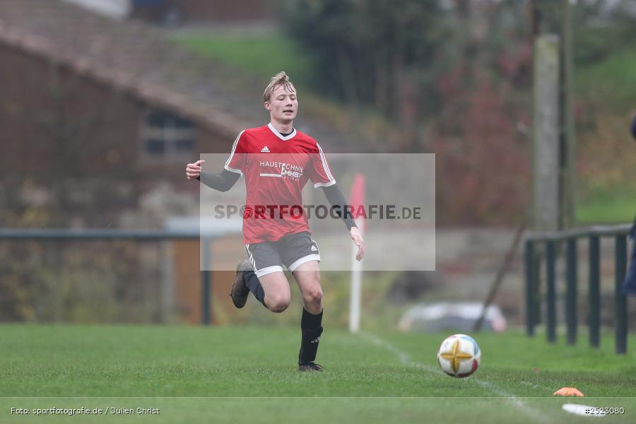 Sportgelände, Karsbach, 09.11.2025, sport, action, Fusball, BFV, 17. Spieltag, Kreisklasse Würzburg Gr. 3, SV Trennfeld, SG1 FC Karsbach - Bild-ID: 2523080