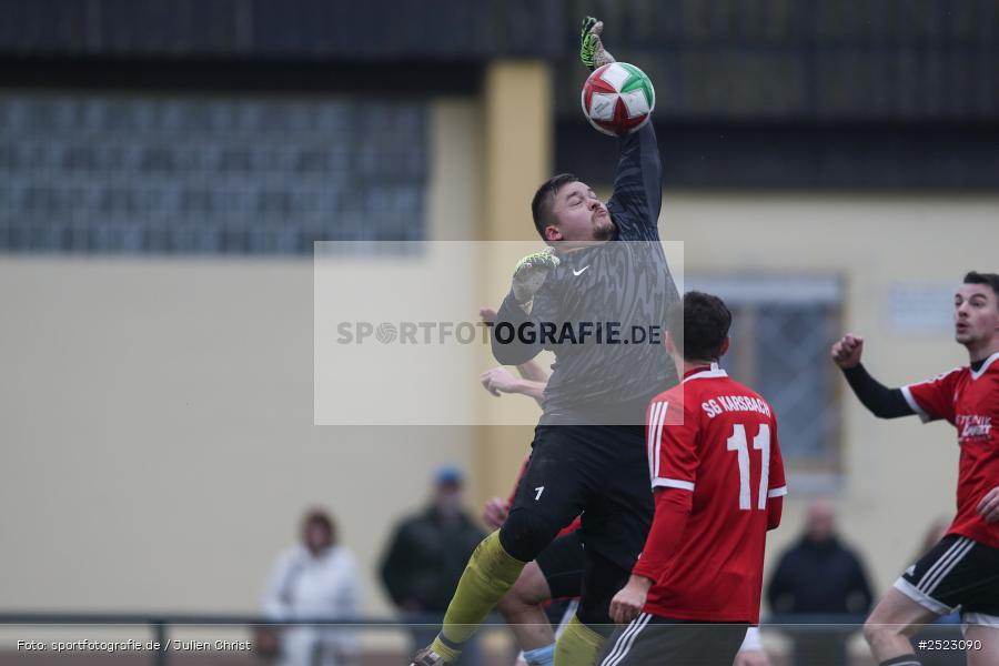 Sportgelände, Karsbach, 09.11.2025, sport, action, Fusball, BFV, 17. Spieltag, Kreisklasse Würzburg Gr. 3, SV Trennfeld, SG1 FC Karsbach - Bild-ID: 2523090