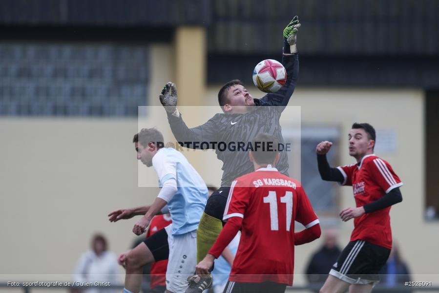 Sportgelände, Karsbach, 09.11.2025, sport, action, Fusball, BFV, 17. Spieltag, Kreisklasse Würzburg Gr. 3, SV Trennfeld, SG1 FC Karsbach - Bild-ID: 2523091