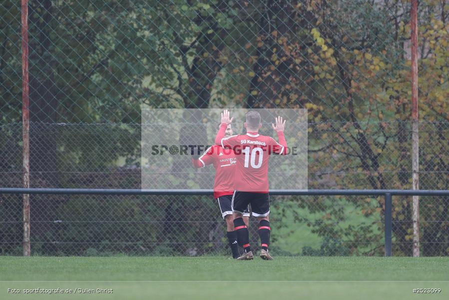 Sportgelände, Karsbach, 09.11.2025, sport, action, Fusball, BFV, 17. Spieltag, Kreisklasse Würzburg Gr. 3, SV Trennfeld, SG1 FC Karsbach - Bild-ID: 2523099