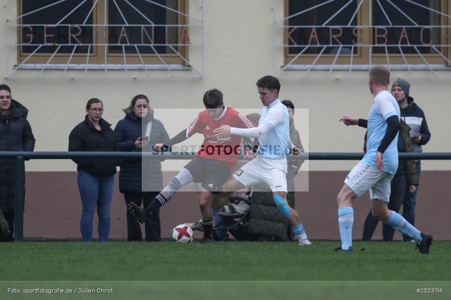 Sportgelände, Karsbach, 09.11.2025, sport, action, Fusball, BFV, 17. Spieltag, Kreisklasse Würzburg Gr. 3, SV Trennfeld, SG1 FC Karsbach - Bild-ID: 2523114