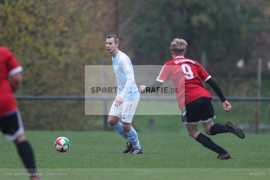 Sportgelände, Karsbach, 09.11.2025, sport, action, Fusball, BFV, 17. Spieltag, Kreisklasse Würzburg Gr. 3, SV Trennfeld, SG1 FC Karsbach - Bild-ID: 2523131