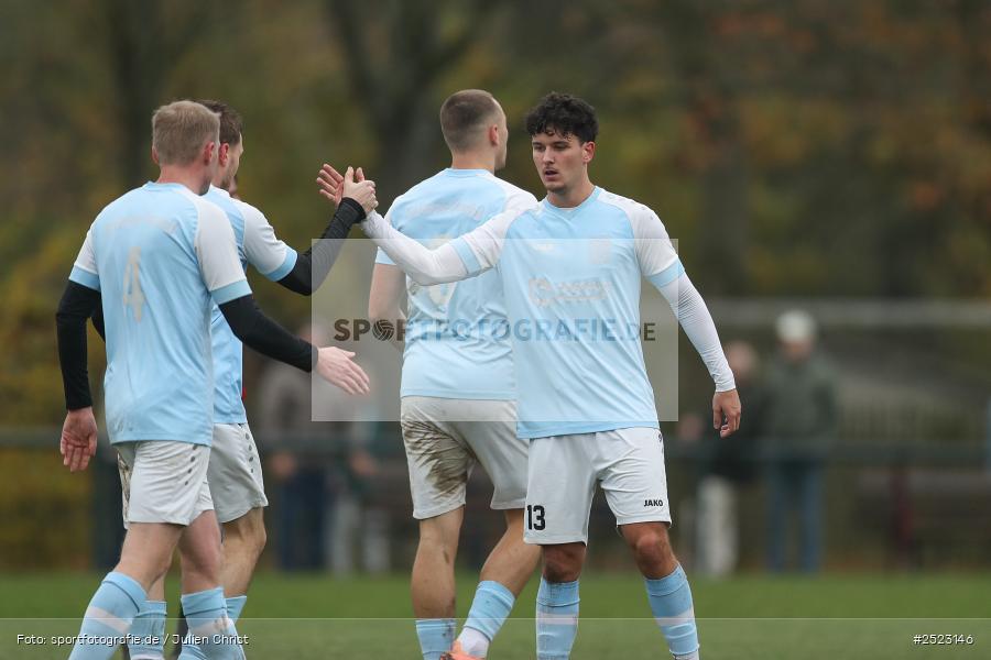 Sportgelände, Karsbach, 09.11.2025, sport, action, Fusball, BFV, 17. Spieltag, Kreisklasse Würzburg Gr. 3, SV Trennfeld, SG1 FC Karsbach - Bild-ID: 2523146