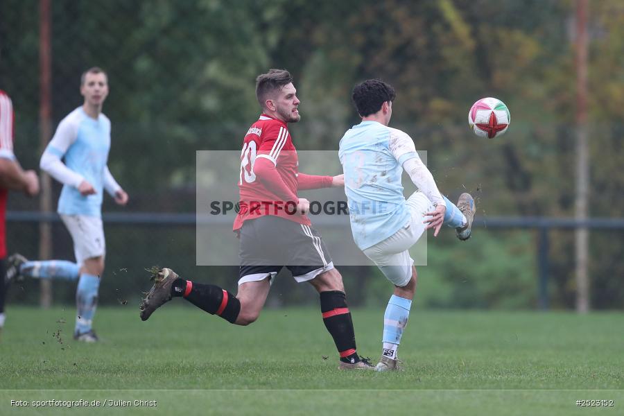 Sportgelände, Karsbach, 09.11.2025, sport, action, Fusball, BFV, 17. Spieltag, Kreisklasse Würzburg Gr. 3, SV Trennfeld, SG1 FC Karsbach - Bild-ID: 2523152