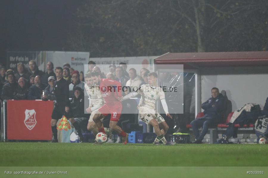 sport, action, Viertelfinale, TSV Aubstadt, TSV 1860 München, TSV, NGN Arena, Fusball, BFV-Verbandspokal, BFV, Aubstadt, AUB, 4. Spieltag, 12.11.2025 - Bild-ID: 2523552