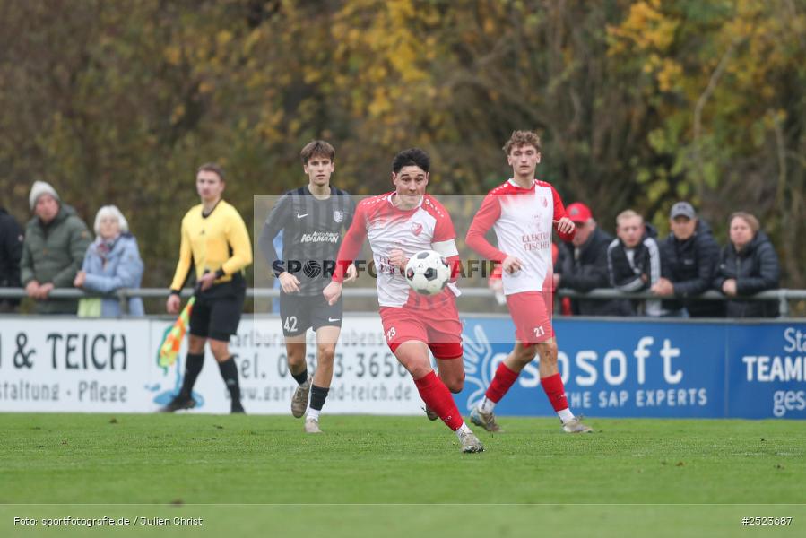 sport, action, TSV Karlburg, TSV, Landesliga Nordwest, Karlburg, Fusball, Fundamentum Sportpark, FCB, BFV, 20. Spieltag, 15.11.2025, 1. FC 06 Bad Kissingen - Bild-ID: 2523687