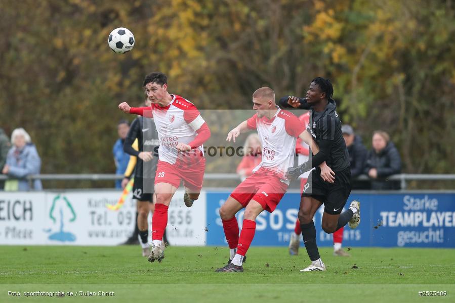 sport, action, TSV Karlburg, TSV, Landesliga Nordwest, Karlburg, Fusball, Fundamentum Sportpark, FCB, BFV, 20. Spieltag, 15.11.2025, 1. FC 06 Bad Kissingen - Bild-ID: 2523689
