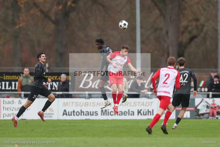 sport, action, TSV Karlburg, TSV, Landesliga Nordwest, Karlburg, Fusball, Fundamentum Sportpark, FCB, BFV, 20. Spieltag, 15.11.2025, 1. FC 06 Bad Kissingen - Bild-ID: 2523719