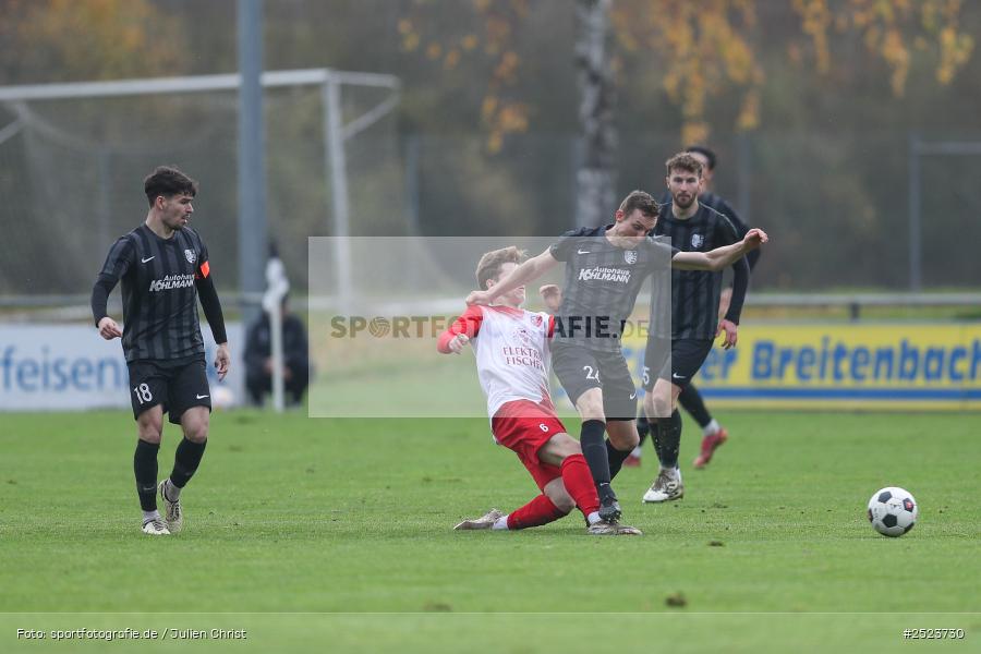 sport, action, TSV Karlburg, TSV, Landesliga Nordwest, Karlburg, Fusball, Fundamentum Sportpark, FCB, BFV, 20. Spieltag, 15.11.2025, 1. FC 06 Bad Kissingen - Bild-ID: 2523730