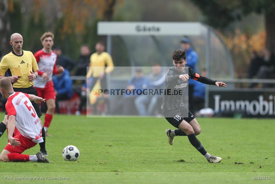 sport, action, TSV Karlburg, TSV, Landesliga Nordwest, Karlburg, Fusball, Fundamentum Sportpark, FCB, BFV, 20. Spieltag, 15.11.2025, 1. FC 06 Bad Kissingen - Bild-ID: 2523758