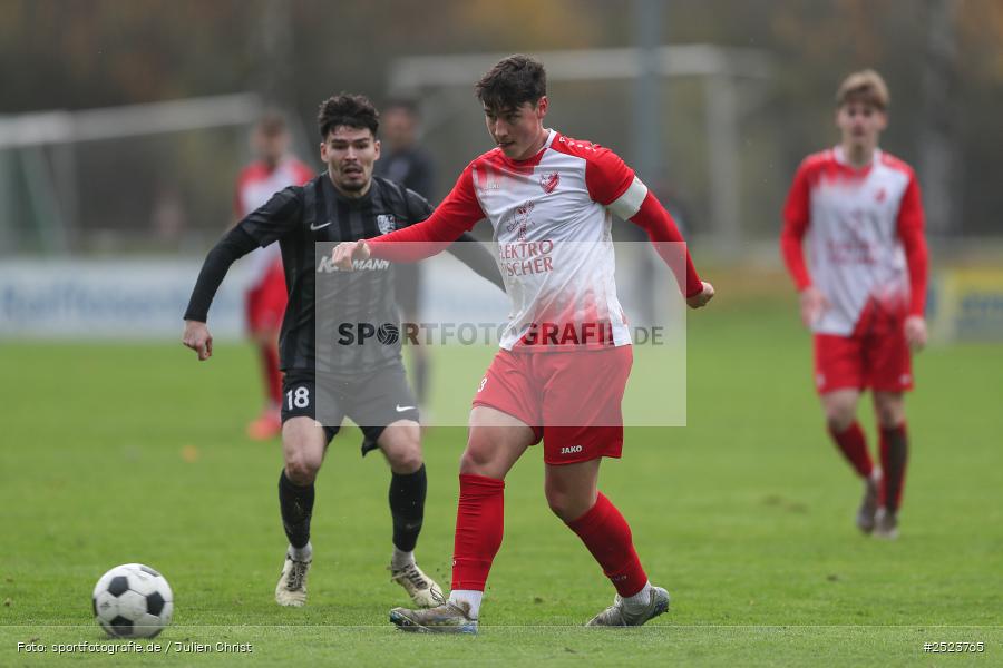 sport, action, TSV Karlburg, TSV, Landesliga Nordwest, Karlburg, Fusball, Fundamentum Sportpark, FCB, BFV, 20. Spieltag, 15.11.2025, 1. FC 06 Bad Kissingen - Bild-ID: 2523765