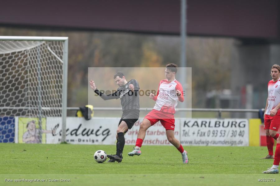 sport, action, TSV Karlburg, TSV, Landesliga Nordwest, Karlburg, Fusball, Fundamentum Sportpark, FCB, BFV, 20. Spieltag, 15.11.2025, 1. FC 06 Bad Kissingen - Bild-ID: 2523778