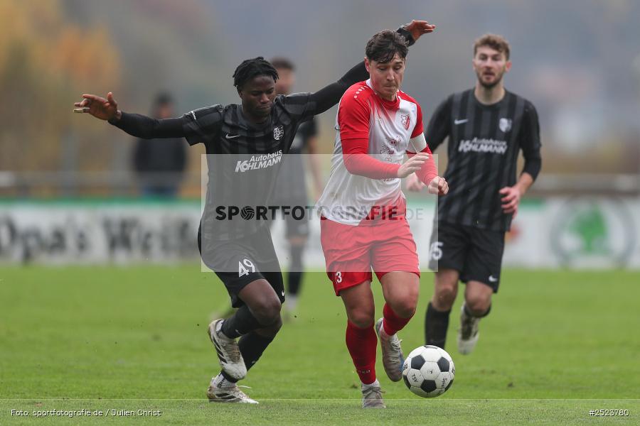 sport, action, TSV Karlburg, TSV, Landesliga Nordwest, Karlburg, Fusball, Fundamentum Sportpark, FCB, BFV, 20. Spieltag, 15.11.2025, 1. FC 06 Bad Kissingen - Bild-ID: 2523780