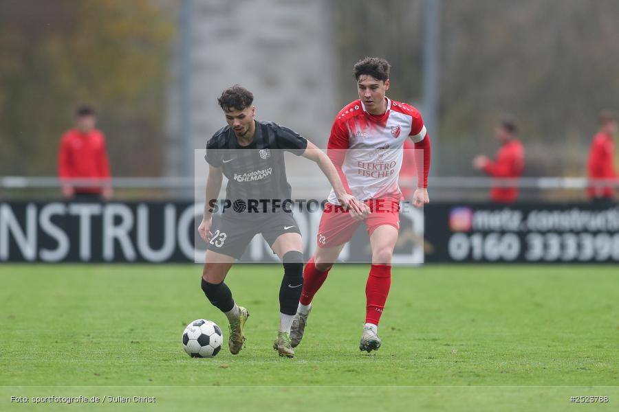 sport, action, TSV Karlburg, TSV, Landesliga Nordwest, Karlburg, Fusball, Fundamentum Sportpark, FCB, BFV, 20. Spieltag, 15.11.2025, 1. FC 06 Bad Kissingen - Bild-ID: 2523788