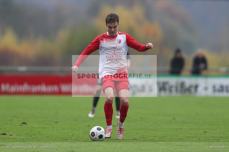 sport, action, TSV Karlburg, TSV, Landesliga Nordwest, Karlburg, Fusball, Fundamentum Sportpark, FCB, BFV, 20. Spieltag, 15.11.2025, 1. FC 06 Bad Kissingen - Bild-ID: 2523789