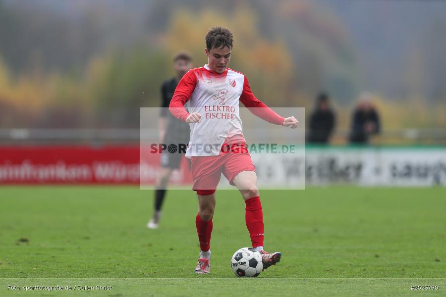 sport, action, TSV Karlburg, TSV, Landesliga Nordwest, Karlburg, Fusball, Fundamentum Sportpark, FCB, BFV, 20. Spieltag, 15.11.2025, 1. FC 06 Bad Kissingen - Bild-ID: 2523790