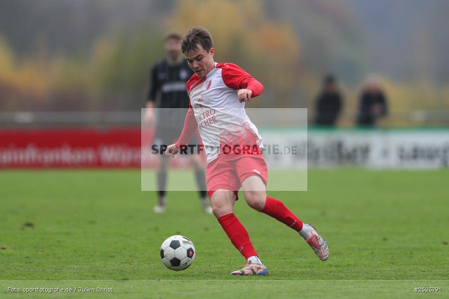sport, action, TSV Karlburg, TSV, Landesliga Nordwest, Karlburg, Fusball, Fundamentum Sportpark, FCB, BFV, 20. Spieltag, 15.11.2025, 1. FC 06 Bad Kissingen - Bild-ID: 2523791