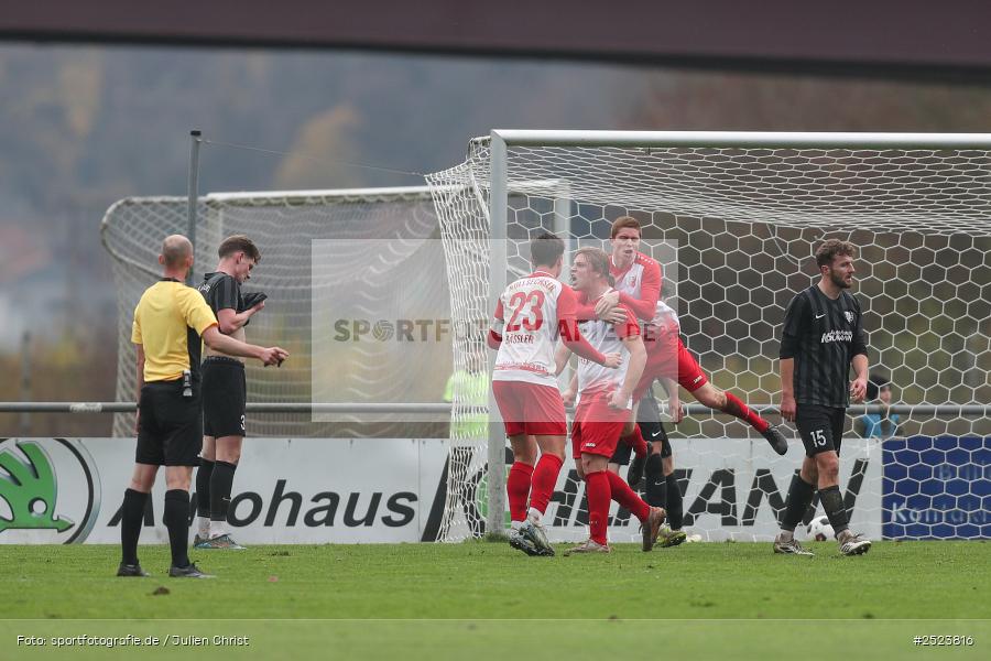 sport, action, TSV Karlburg, TSV, Landesliga Nordwest, Karlburg, Fusball, Fundamentum Sportpark, FCB, BFV, 20. Spieltag, 15.11.2025, 1. FC 06 Bad Kissingen - Bild-ID: 2523816