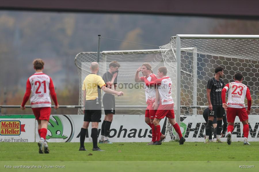 sport, action, TSV Karlburg, TSV, Landesliga Nordwest, Karlburg, Fusball, Fundamentum Sportpark, FCB, BFV, 20. Spieltag, 15.11.2025, 1. FC 06 Bad Kissingen - Bild-ID: 2523817