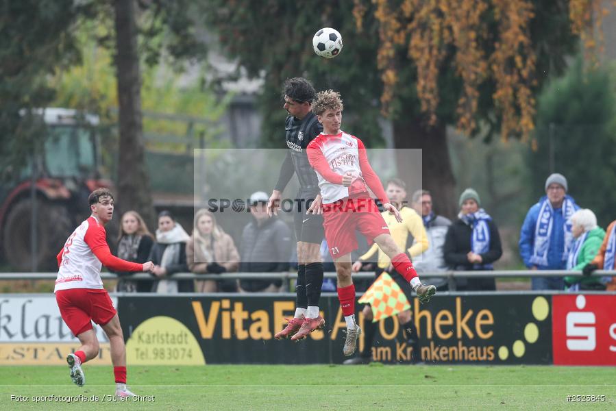 sport, action, TSV Karlburg, TSV, Landesliga Nordwest, Karlburg, Fusball, Fundamentum Sportpark, FCB, BFV, 20. Spieltag, 15.11.2025, 1. FC 06 Bad Kissingen - Bild-ID: 2523845