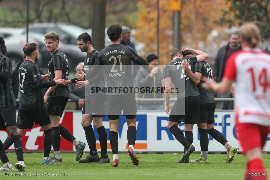 sport, action, TSV Karlburg, TSV, Landesliga Nordwest, Karlburg, Fusball, Fundamentum Sportpark, FCB, BFV, 20. Spieltag, 15.11.2025, 1. FC 06 Bad Kissingen - Bild-ID: 2523874