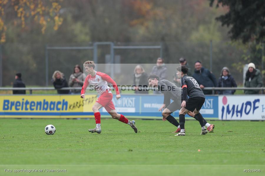 sport, action, TSV Karlburg, TSV, Landesliga Nordwest, Karlburg, Fusball, Fundamentum Sportpark, FCB, BFV, 20. Spieltag, 15.11.2025, 1. FC 06 Bad Kissingen - Bild-ID: 2523908