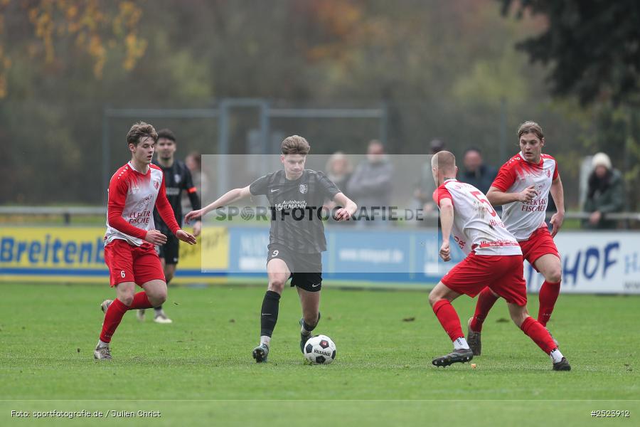 sport, action, TSV Karlburg, TSV, Landesliga Nordwest, Karlburg, Fusball, Fundamentum Sportpark, FCB, BFV, 20. Spieltag, 15.11.2025, 1. FC 06 Bad Kissingen - Bild-ID: 2523912