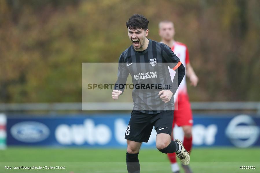 sport, action, TSV Karlburg, TSV, Landesliga Nordwest, Karlburg, Fusball, Fundamentum Sportpark, FCB, BFV, 20. Spieltag, 15.11.2025, 1. FC 06 Bad Kissingen - Bild-ID: 2523926