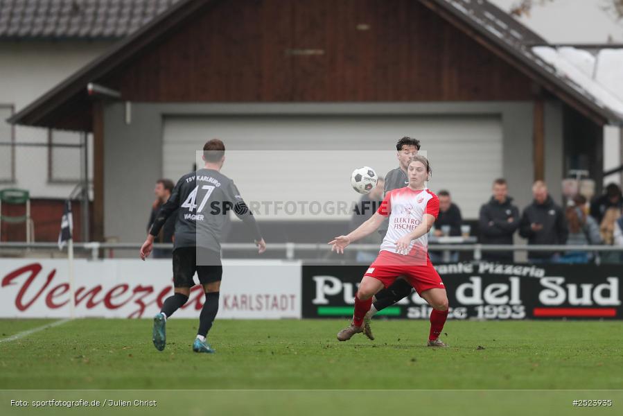 sport, action, TSV Karlburg, TSV, Landesliga Nordwest, Karlburg, Fusball, Fundamentum Sportpark, FCB, BFV, 20. Spieltag, 15.11.2025, 1. FC 06 Bad Kissingen - Bild-ID: 2523935