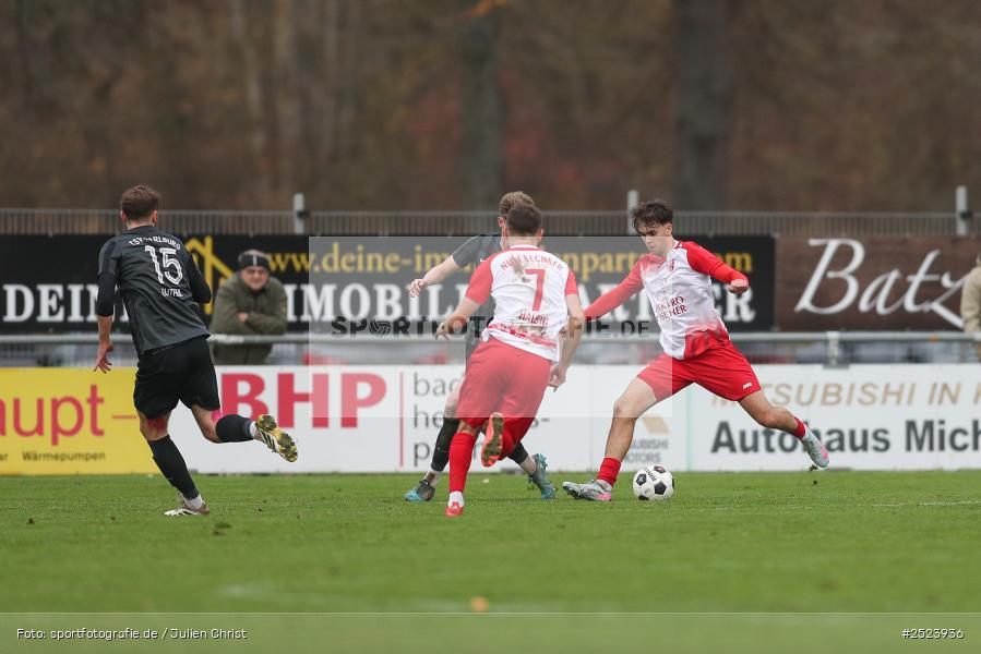 sport, action, TSV Karlburg, TSV, Landesliga Nordwest, Karlburg, Fusball, Fundamentum Sportpark, FCB, BFV, 20. Spieltag, 15.11.2025, 1. FC 06 Bad Kissingen - Bild-ID: 2523936