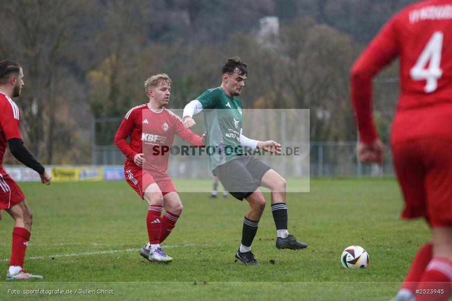Sportgelände, 15.11.2025, sport, action, Fusball, BFV, 18. Spieltag, Kreisliga Würzburg Gr. 2, Karlstadt, SG 1 Urspringen / Karbach / Duttenbrunn, FV Karlstadt - Bild-ID: 2523945