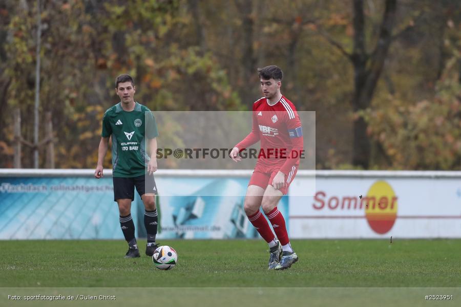 Sportgelände, 15.11.2025, sport, action, Fusball, BFV, 18. Spieltag, Kreisliga Würzburg Gr. 2, Karlstadt, SG 1 Urspringen / Karbach / Duttenbrunn, FV Karlstadt - Bild-ID: 2523951