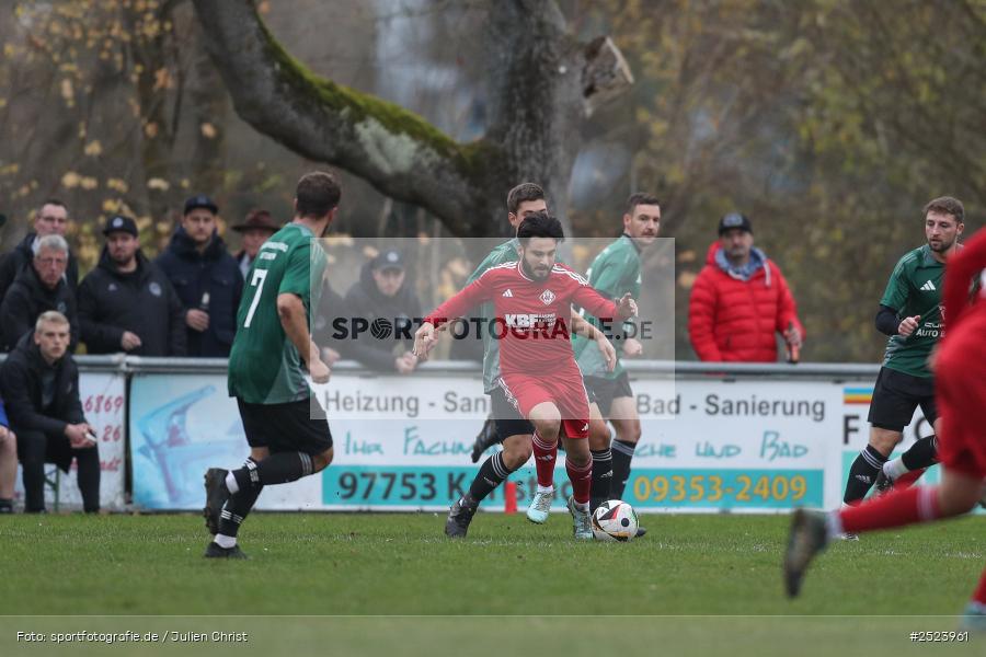 Sportgelände, 15.11.2025, sport, action, Fusball, BFV, 18. Spieltag, Kreisliga Würzburg Gr. 2, Karlstadt, SG 1 Urspringen / Karbach / Duttenbrunn, FV Karlstadt - Bild-ID: 2523961