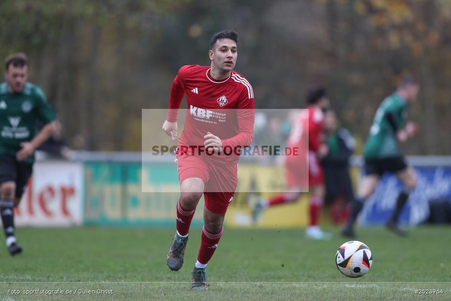 Sportgelände, 15.11.2025, sport, action, Fusball, BFV, 18. Spieltag, Kreisliga Würzburg Gr. 2, Karlstadt, SG 1 Urspringen / Karbach / Duttenbrunn, FV Karlstadt - Bild-ID: 2523964