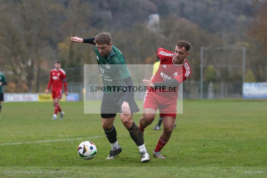 Sportgelände, 15.11.2025, sport, action, Fusball, BFV, 18. Spieltag, Kreisliga Würzburg Gr. 2, Karlstadt, SG 1 Urspringen / Karbach / Duttenbrunn, FV Karlstadt - Bild-ID: 2523988