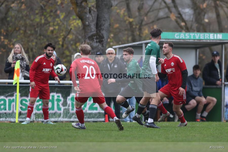 Sportgelände, 15.11.2025, sport, action, Fusball, BFV, 18. Spieltag, Kreisliga Würzburg Gr. 2, Karlstadt, SG 1 Urspringen / Karbach / Duttenbrunn, FV Karlstadt - Bild-ID: 2523993