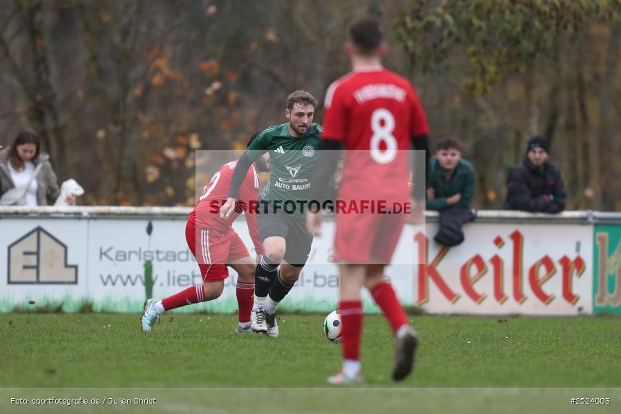 Sportgelände, 15.11.2025, sport, action, Fusball, BFV, 18. Spieltag, Kreisliga Würzburg Gr. 2, Karlstadt, SG 1 Urspringen / Karbach / Duttenbrunn, FV Karlstadt - Bild-ID: 2524003
