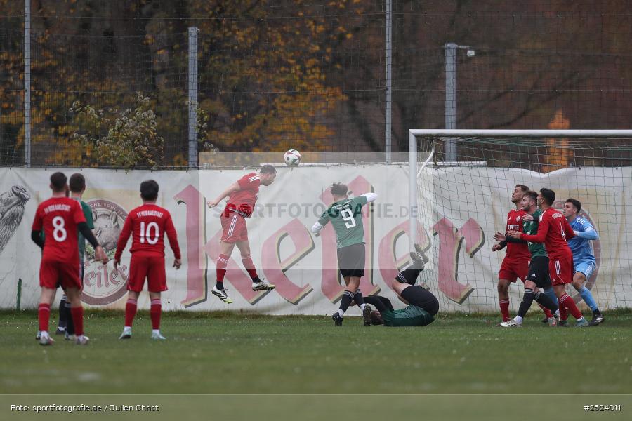 Sportgelände, 15.11.2025, sport, action, Fusball, BFV, 18. Spieltag, Kreisliga Würzburg Gr. 2, Karlstadt, SG 1 Urspringen / Karbach / Duttenbrunn, FV Karlstadt - Bild-ID: 2524011