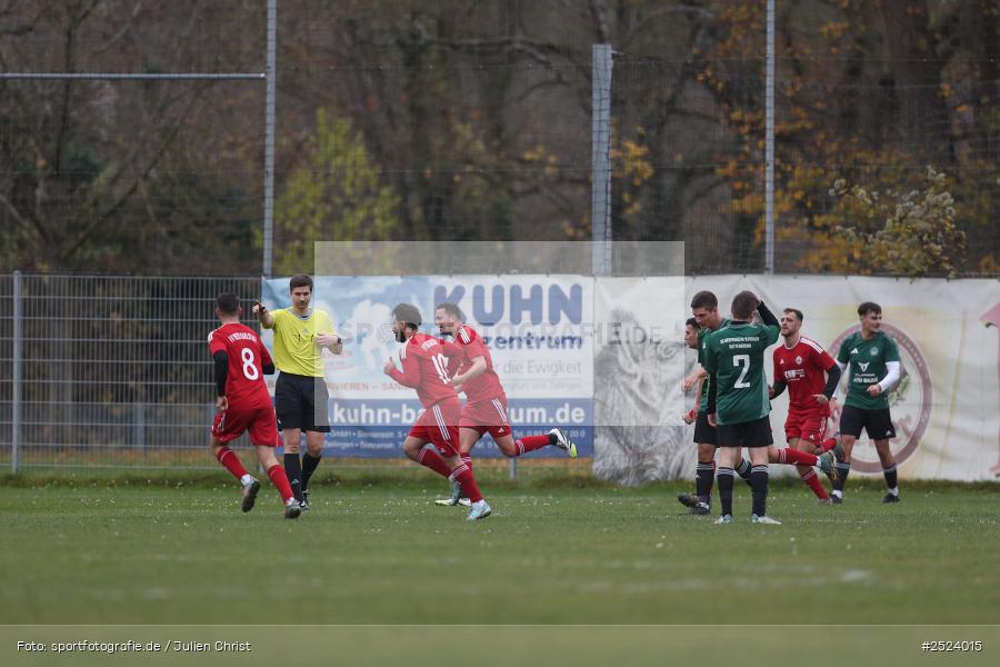 Sportgelände, 15.11.2025, sport, action, Fusball, BFV, 18. Spieltag, Kreisliga Würzburg Gr. 2, Karlstadt, SG 1 Urspringen / Karbach / Duttenbrunn, FV Karlstadt - Bild-ID: 2524015