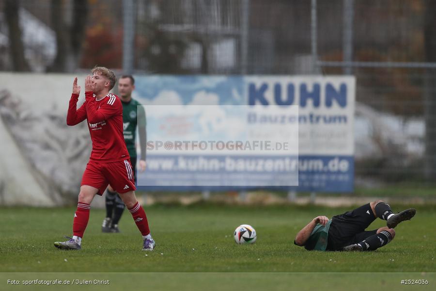 Sportgelände, 15.11.2025, sport, action, Fusball, BFV, 18. Spieltag, Kreisliga Würzburg Gr. 2, Karlstadt, SG 1 Urspringen / Karbach / Duttenbrunn, FV Karlstadt - Bild-ID: 2524036
