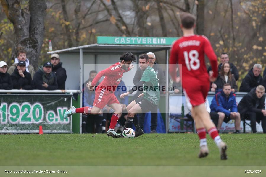 Sportgelände, 15.11.2025, sport, action, Fusball, BFV, 18. Spieltag, Kreisliga Würzburg Gr. 2, Karlstadt, SG 1 Urspringen / Karbach / Duttenbrunn, FV Karlstadt - Bild-ID: 2524059