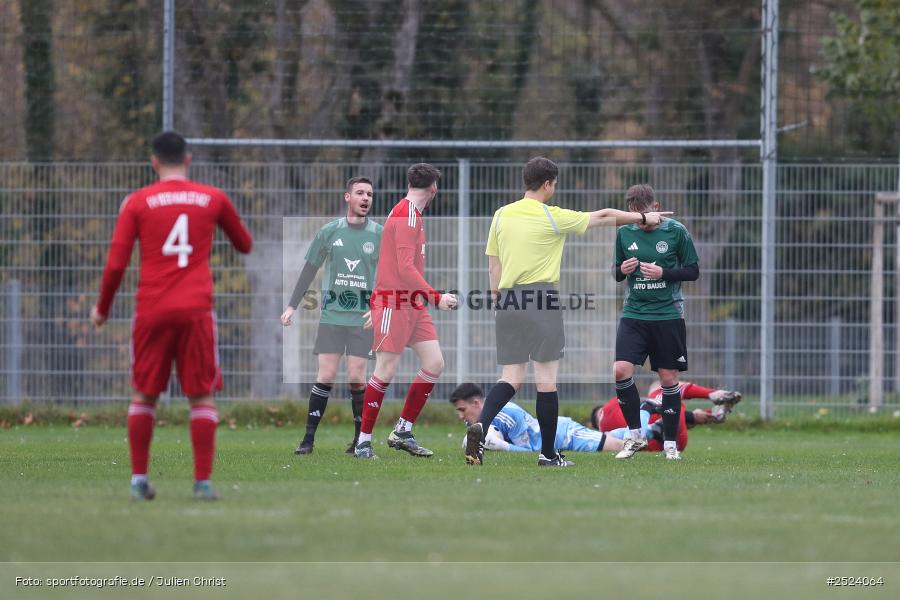 Sportgelände, 15.11.2025, sport, action, Fusball, BFV, 18. Spieltag, Kreisliga Würzburg Gr. 2, Karlstadt, SG 1 Urspringen / Karbach / Duttenbrunn, FV Karlstadt - Bild-ID: 2524064