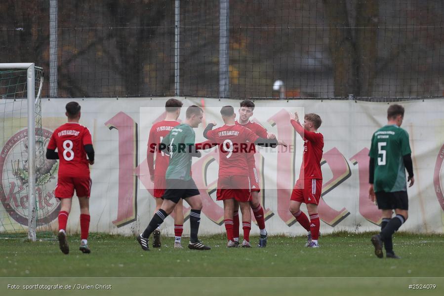 Sportgelände, 15.11.2025, sport, action, Fusball, BFV, 18. Spieltag, Kreisliga Würzburg Gr. 2, Karlstadt, SG 1 Urspringen / Karbach / Duttenbrunn, FV Karlstadt - Bild-ID: 2524079